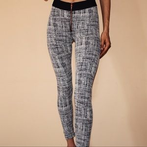 BlueLife Fit front Zipper Leggings